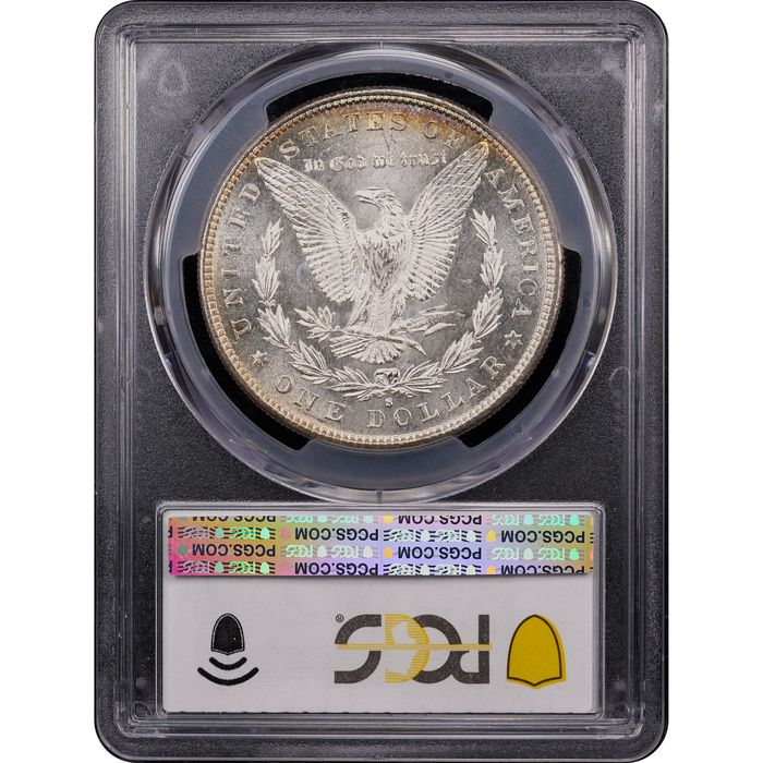 1880-S Morgan Dollar ($1) Toner Reverse Slab Image