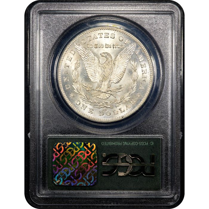 1880/79-CC Rev of 78 Morgan Dollar ($1) OGH Reverse Slab Image