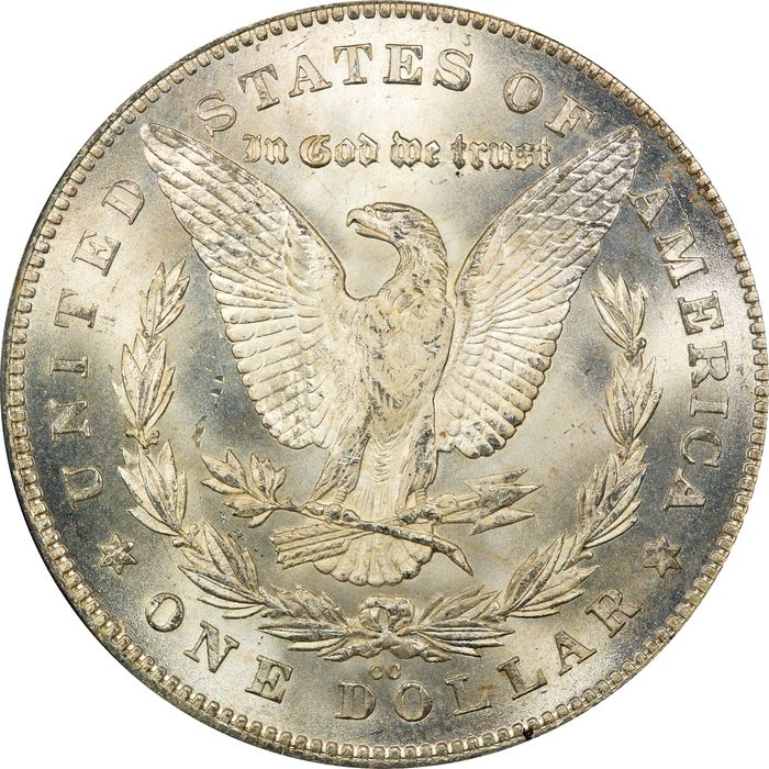 1880/79-CC Rev of 78 Morgan Dollar ($1) OGH Reverse Image