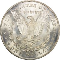 1880/79 Morgan Dollar ($1) Reverse of 1878 Reverse Image