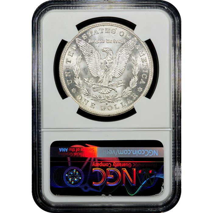 1880/9-S Morgan Dollar ($1) VAM 11 0/9 Overdate Reverse Image