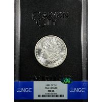 1881-CC GSA Morgan Dollar ($1) Obverse Image