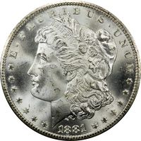 1881-CC GSA Morgan Dollar ($1) Photo 3