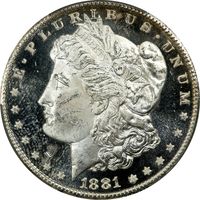 1881-CC Morgan Dollar ($1) Obverse Image