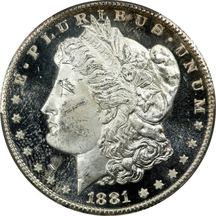 1881-CC Morgan Dollar ($1) Obverse Image