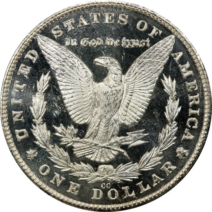 1881-CC Morgan Dollar ($1) Reverse Image
