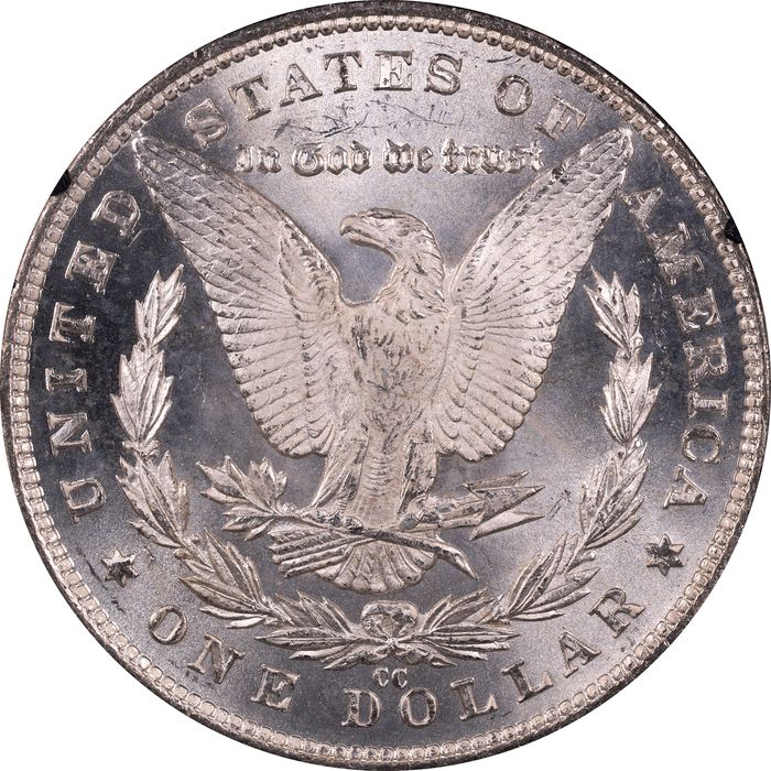 1881-CC Morgan Dollar ($1) GSA Reverse Image
