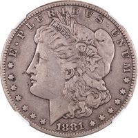1881-CC Morgan Dollar ($1) Photo 3