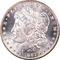 1881-CC Morgan Dollar ($1) OGH Obverse Image