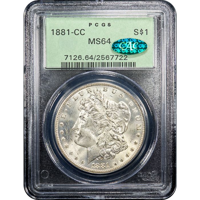 1881-CC Morgan Dollar ($1) Obverse Image