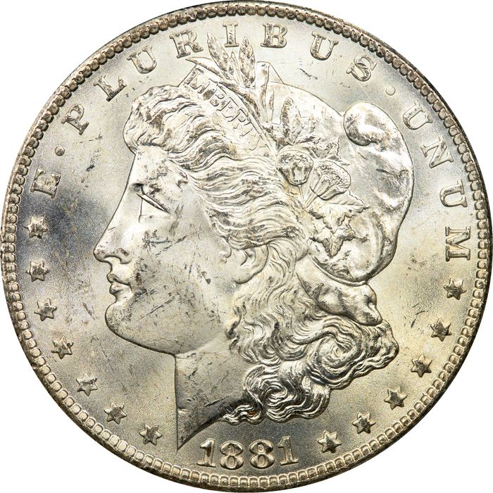 1881-CC Morgan Dollar ($1) Photo 3