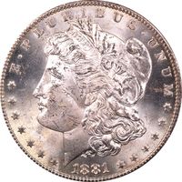 1881-CC Morgan Dollar ($1) Obverse Image