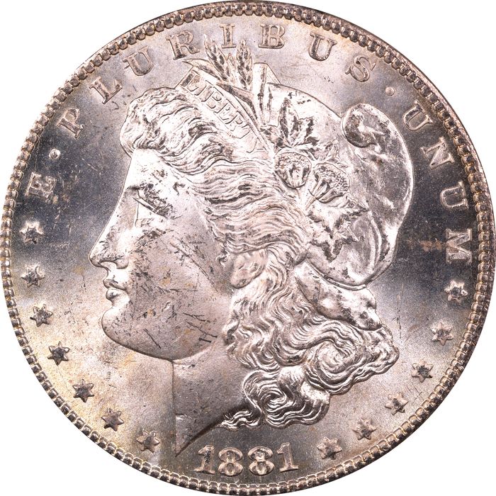 1881-CC Morgan Dollar ($1) Obverse Image