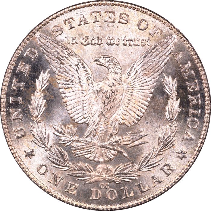 1881-CC Morgan Dollar ($1) Reverse Image