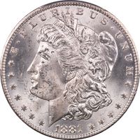 1881-CC Morgan Dollar ($1) Obverse Image