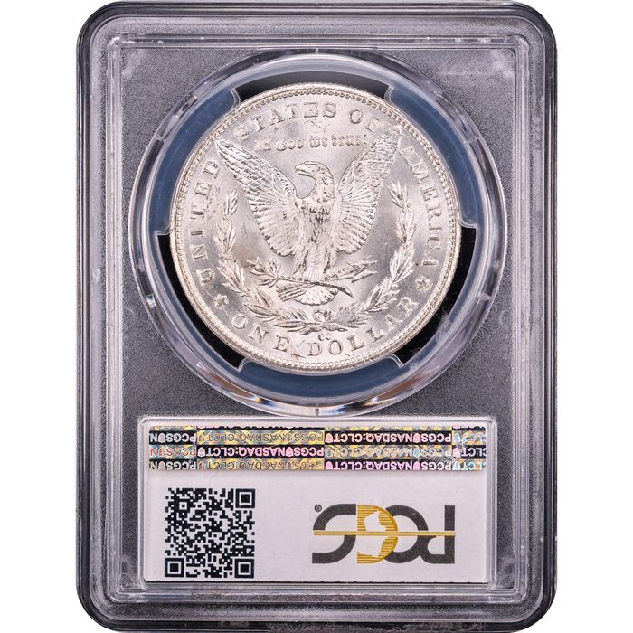 1881-CC Morgan Dollar ($1) Reverse Slab Image