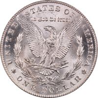 1881-CC Morgan Dollar ($1) Reverse Image