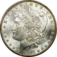 1881-CC Morgan Dollar ($1) Obverse Image