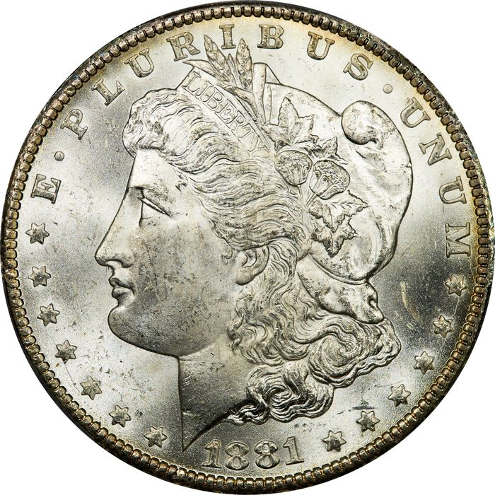 1881-CC Morgan Dollar ($1) Obverse Image
