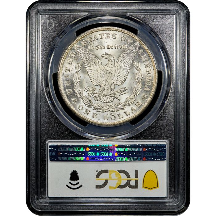 1881-CC Morgan Dollar ($1) Reverse Slab Image