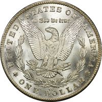 1881-CC Morgan Dollar ($1) Reverse Image