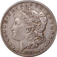 1881-CC Morgan Dollar ($1) Photo 3