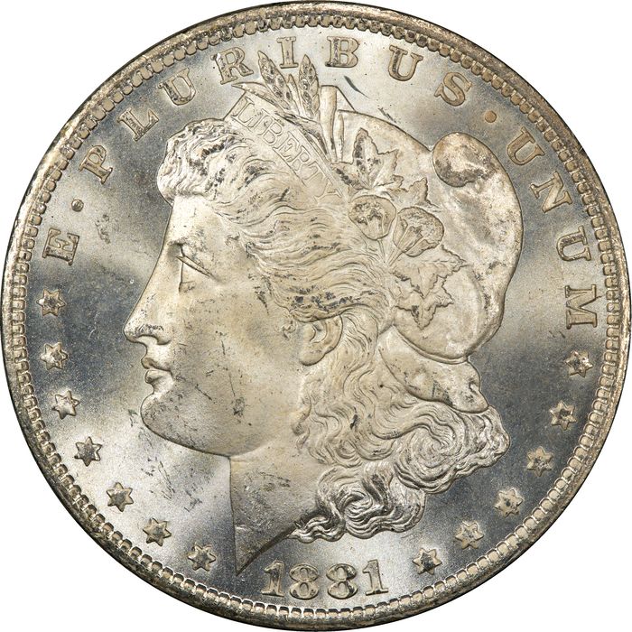 1881-CC Morgan Dollar ($1) Rattler Photo 3