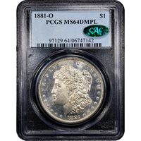 1881-O Morgan Dollar ($1) Obverse Slab Image