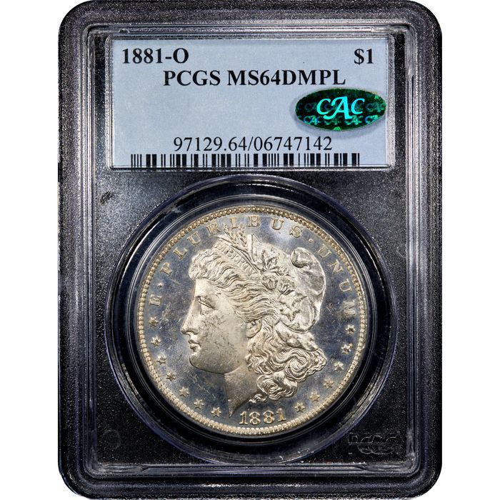1881-O Morgan Dollar ($1) Obverse Slab Image