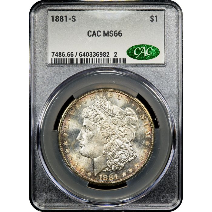 1881-S Morgan Dollar ($1) Obverse Slab Image