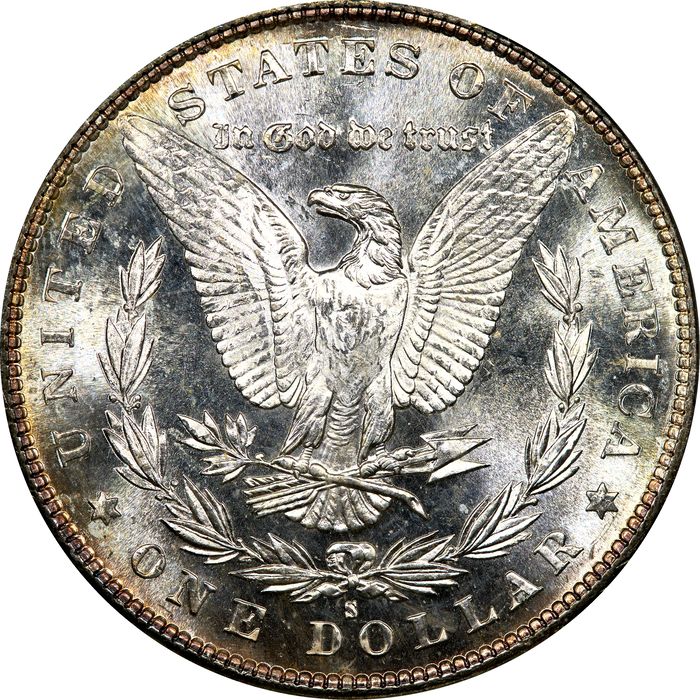 1881-S Morgan Dollar ($1) Reverse Image
