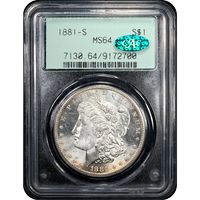 1881-S Morgan Dollar ($1) OGH Obverse Slab Image