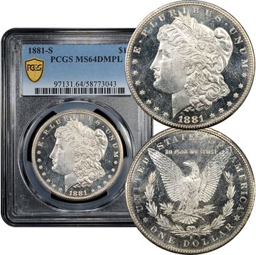 1881-S Morgan Dollar ($1) Composite Image
