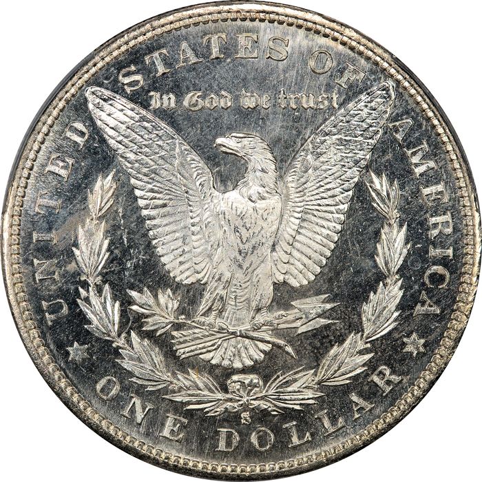 1881-S Morgan Dollar ($1) Reverse Image
