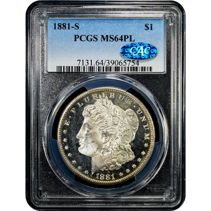 1881-S Morgan Dollar ($1) Obverse Image