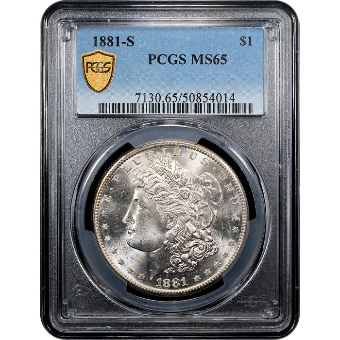 1881-S Morgan Dollar ($1) Obverse Slab Image