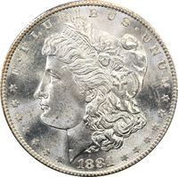 1881-S Morgan Dollar ($1) Obverse Image