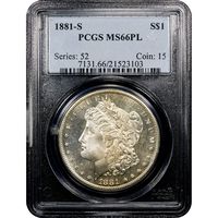 1881-S Morgan Dollar ($1) Obverse Image