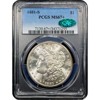 1881-S Morgan Dollar ($1) Obverse Image