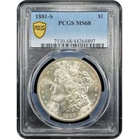1881-S Morgan Dollar ($1) Obverse Image