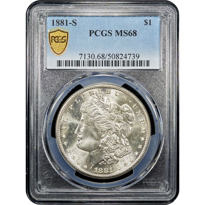 1881-S Morgan Dollar ($1) Obverse Slab Image