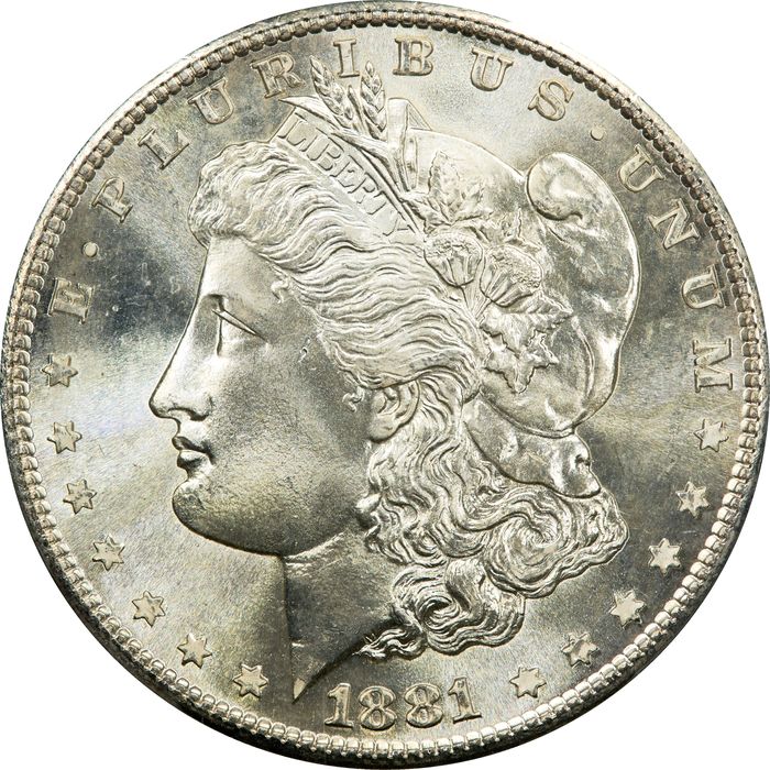 1881-S Morgan Dollar ($1) Obverse Image