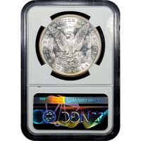 1881-S Morgan Dollar ($1) Rainbow Toner Reverse Image