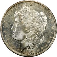 1881-S Morgan Dollar ($1) Rattler Photo 3