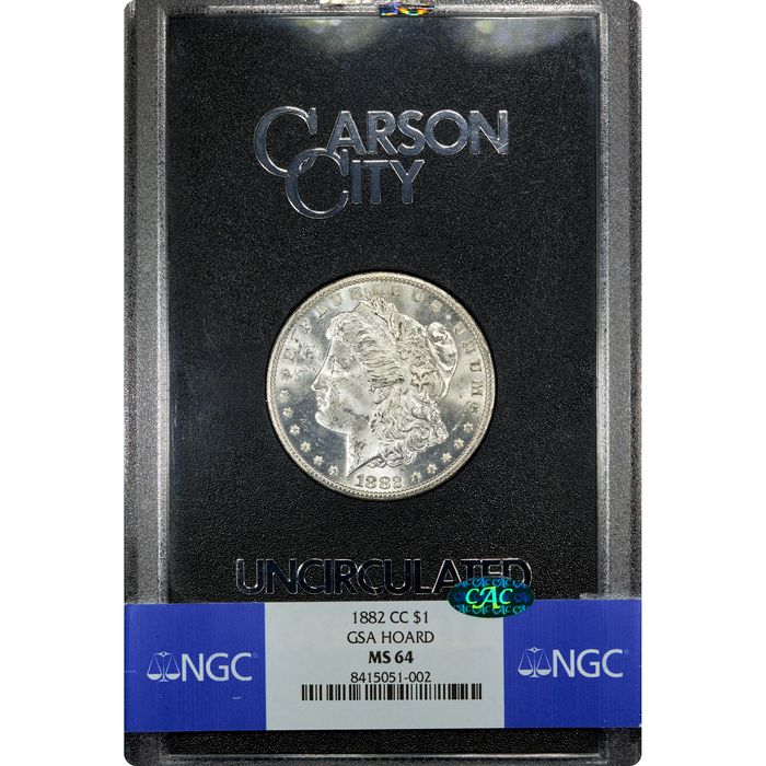 1882-CC GSA Morgan Dollar ($1) Obverse Image