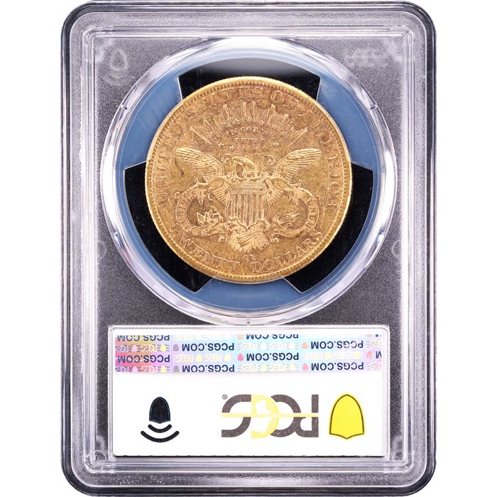 1882-CC Liberty Gold Double Eagle ($20) Reverse Image