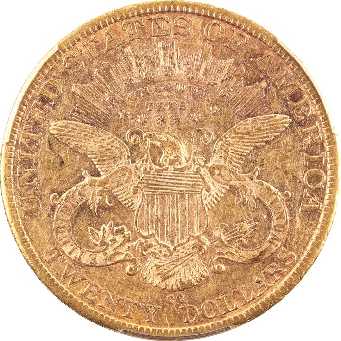 1882-CC Liberty Gold Double Eagle ($20) Photo 4