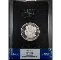 1882-CC Morgan Dollar ($1) GSA Obverse Slab Image