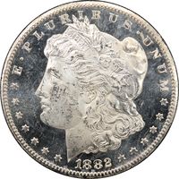 1882-CC Morgan Dollar ($1) GSA Obverse Image