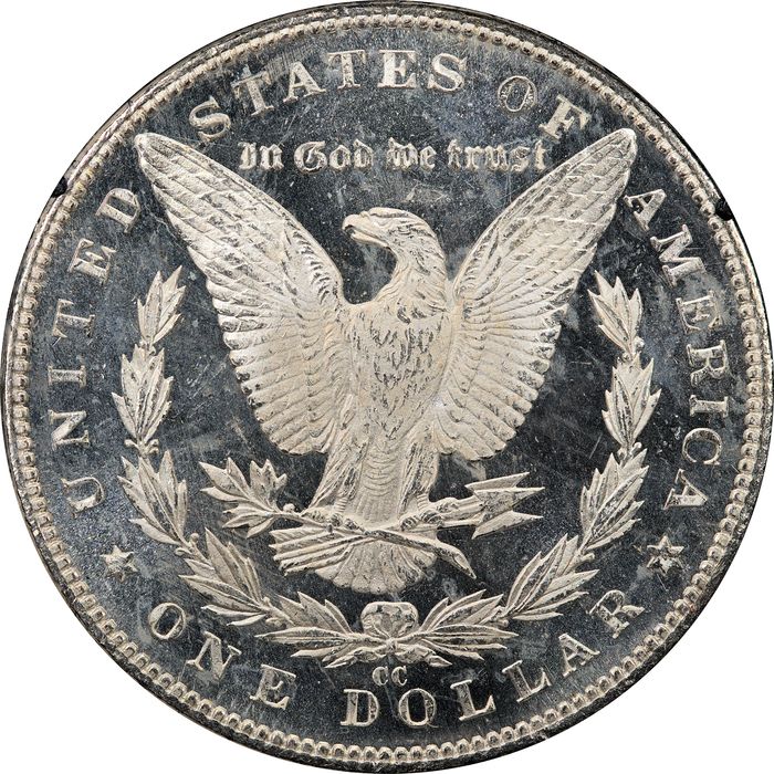 1882-CC Morgan Dollar ($1) GSA Reverse Image